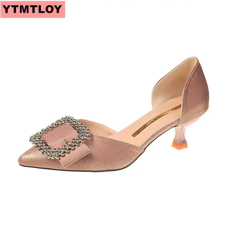 Женская обувь с острым носком замшевые туфли-лодочки на шпильке свадебные туфли