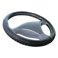 car truck pu leather embossed steering wheel cover steering wheel for auto diameters 36 38 40 42 45 47 50cm 7 sizes to choose