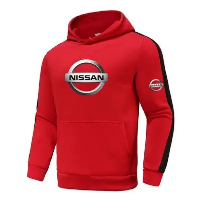 Новинка 2021 демисезонные мужские толстовки с логотипом Nissan спортивная одежда