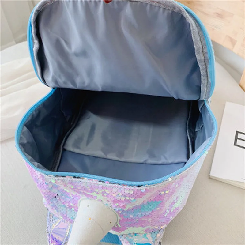 

Unicorn Sequin Schoolbag Multi Color Kids School Bags for Girls Backpack Mochila Escolar Book School Bag for Teenager Student
