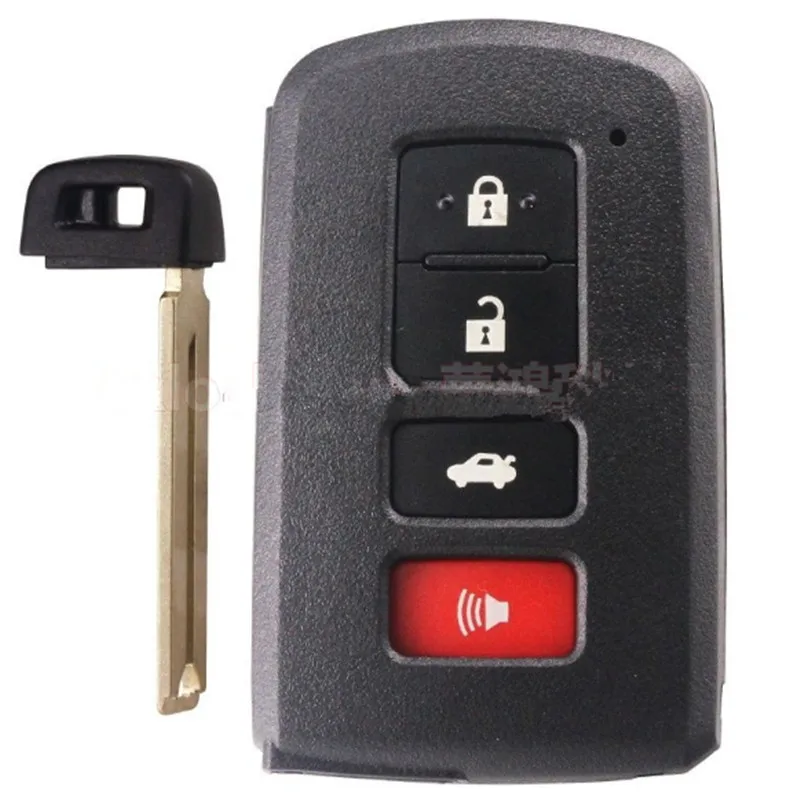 Запасной смарт-чехол DAKATU для ключа с дистанционным управлением 3 + 1 4 кнопки Toyota