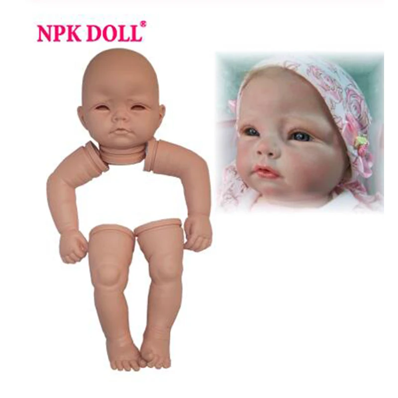 Наборы кукол NPK 22 дюйма мягкие виниловые силиконовые куклы-младенцы аксессуары