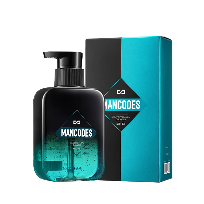 Mancodes men's anti mite facial cleanser oil control cleanser wholesale