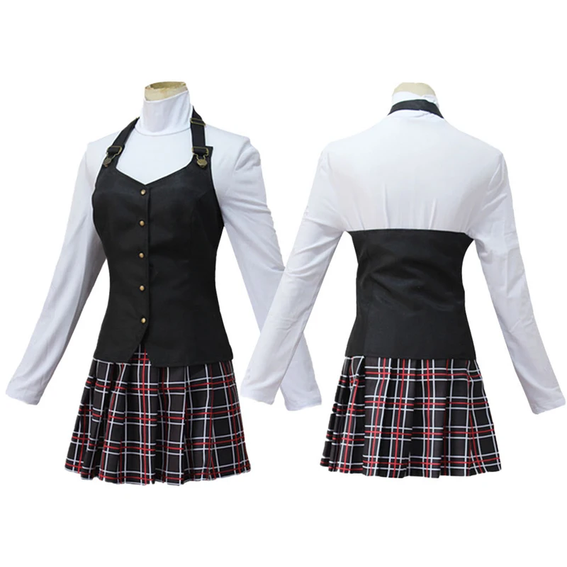 

2021 Anime Persona 5 Makoto Niijima Cosplay Costume P5 Queen Cosplay Wigs Female High School Student Uniforms Halloween Carnival