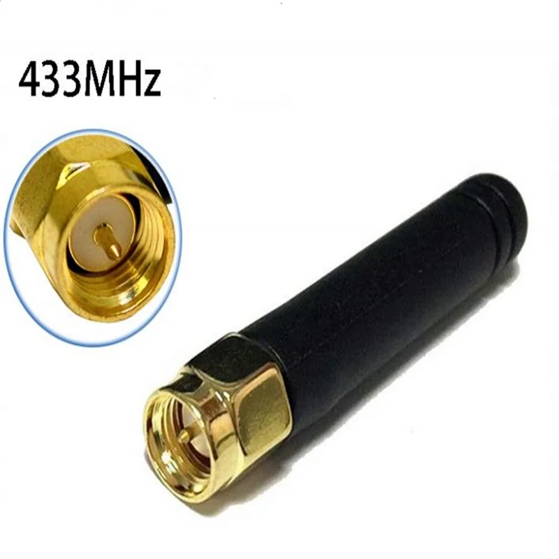 

2pcs 433MHz Antenna 2dbi SMA Male Connector Plug 433 MHz Directional Antena Small Size Antenne