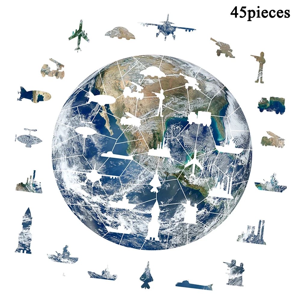 45 шт. круглые головоломки для детей | Игрушки и хобби