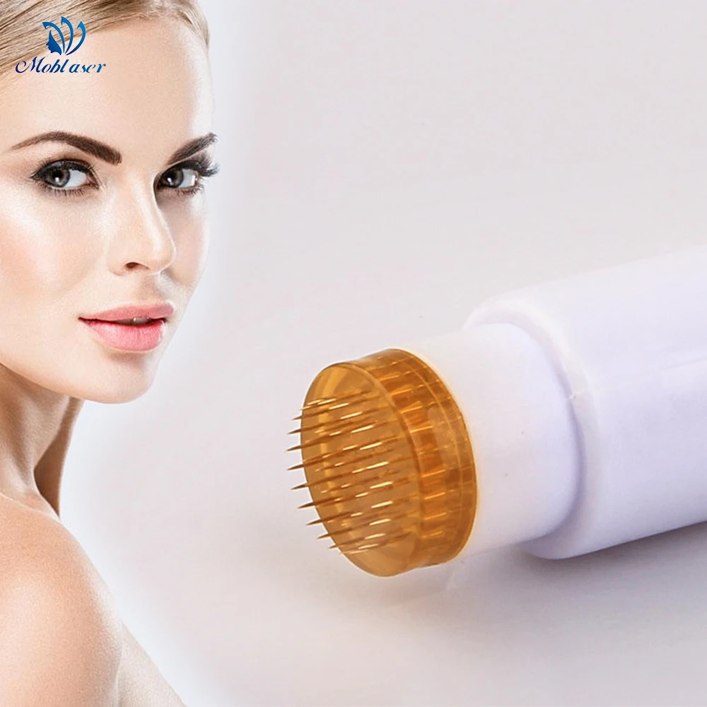 

Derma Roller Micro Needle Roller Stamp DRS Titanium Mezoroller for Hair Loss Anti Aging Face Skin Care Body Treatment Drop Ship