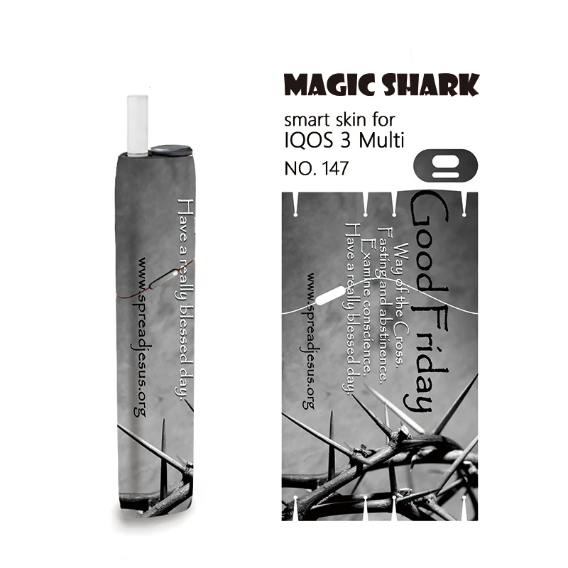 Новинка 100% стильная наглазная Наклейка ПВХ стерео наклейка чехол пленка для IQOS 3