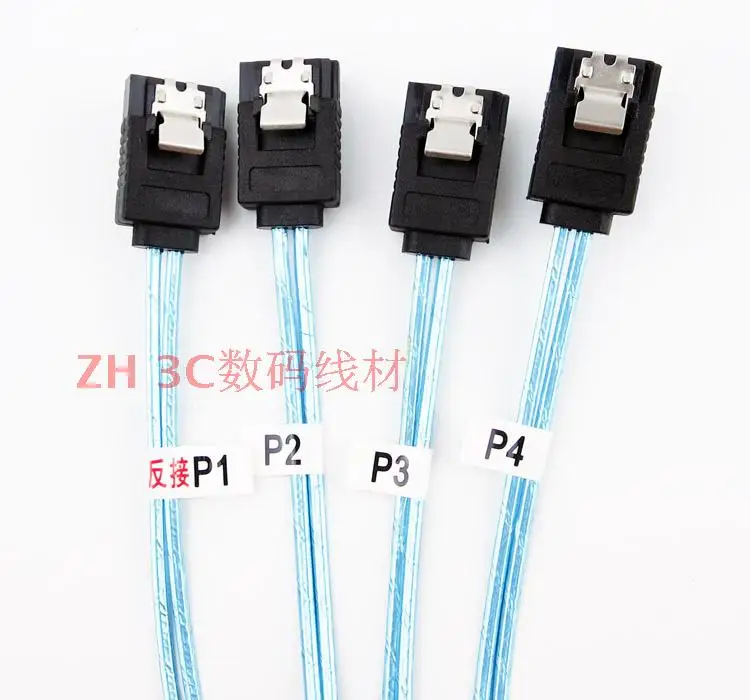 Новый задний жесткий диск SATA к SFF8087 Reverse Mini SAS Line для материнской платы линия
