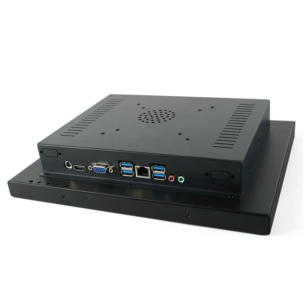 Online 14 15,6 17,3 18,5 21,5 23,6 19 Zoll Industrie Tablet PC Core I3 Bulit-in Wifi Win10 Linux 232 Com Widerstand Touchscreen