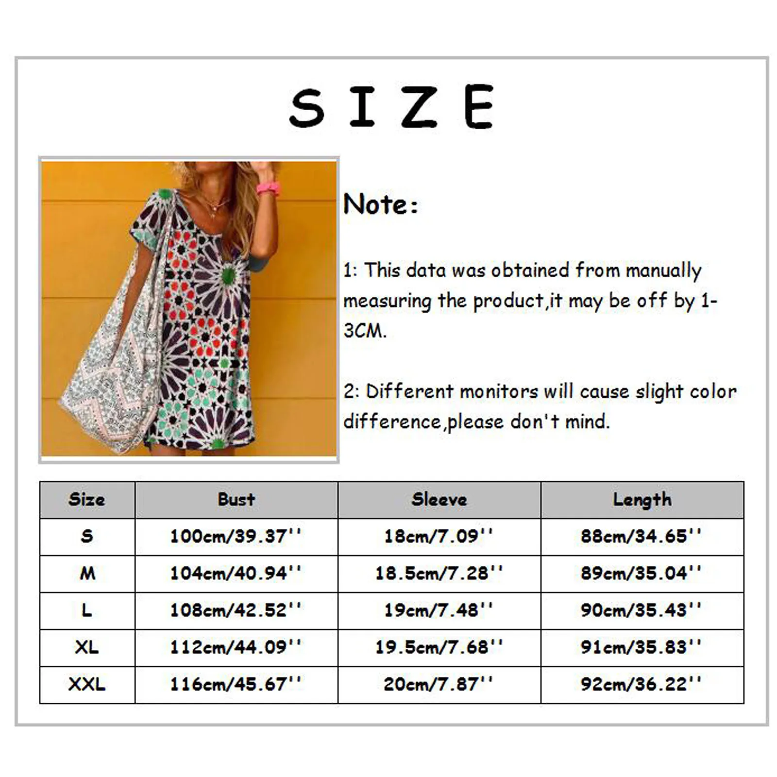 

Dress Sets Women's Summer Dress Short Sleeve Round Neckline Printed Dresses Bohemian Harajuku Ropa Mujer Verano 2021 Robe