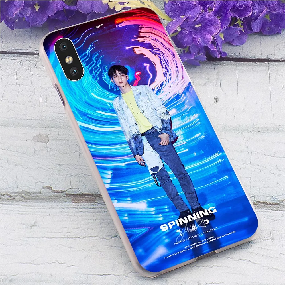 Ультратонкий чехол для телефона GOT7 Team iPhone 5 SE 6 6S/6 6S Plus 7 8/7 8 X XS XR Xs Max Жесткий Чехол |