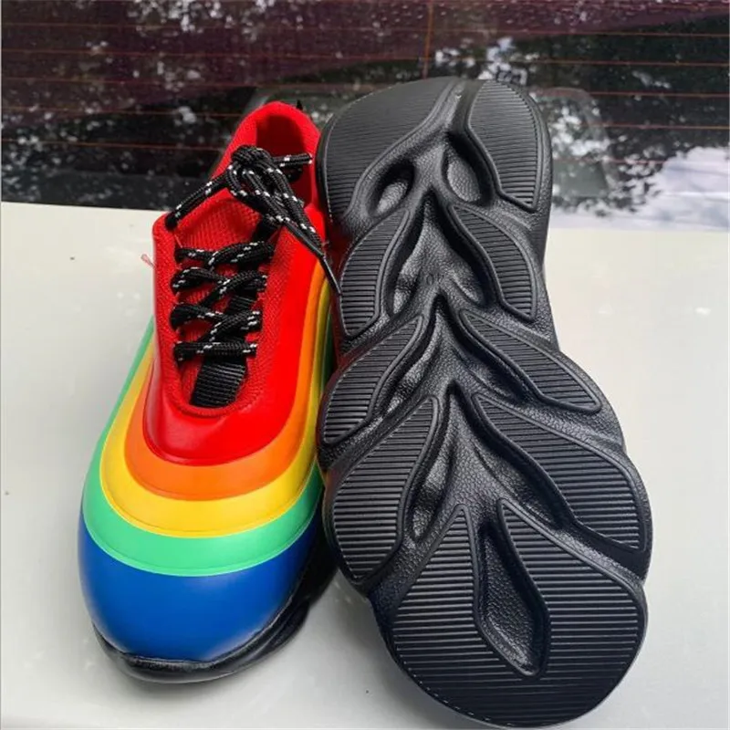 

2021 New Platform Sneakers Women Leather Fashion Vulcanized Shoes Woman Casual Shoes Neon Sneakers Zapatos Mujer Plus Size