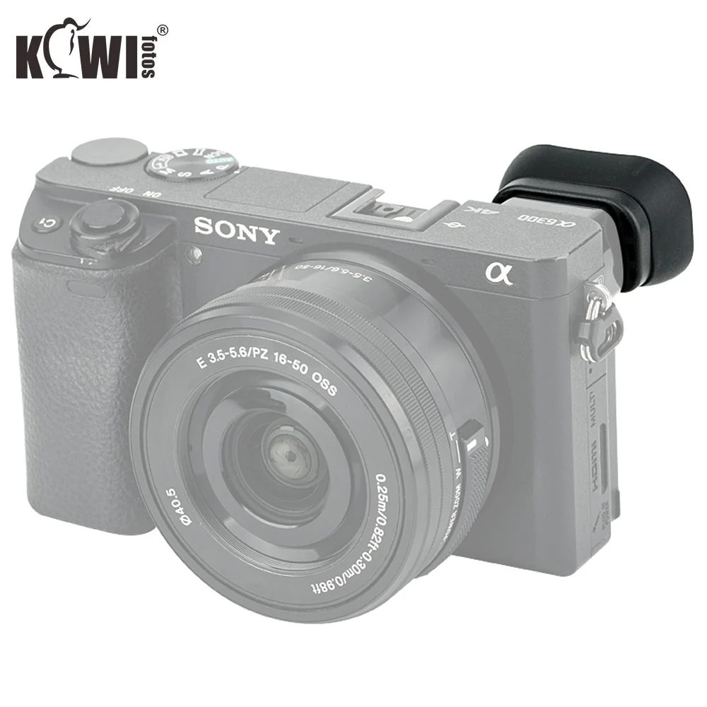 Обновленная мягкая камера видоискатель окуляр длинный наглазник для sony A6100 A6300 A6000 заменяет sony FDA-EP10