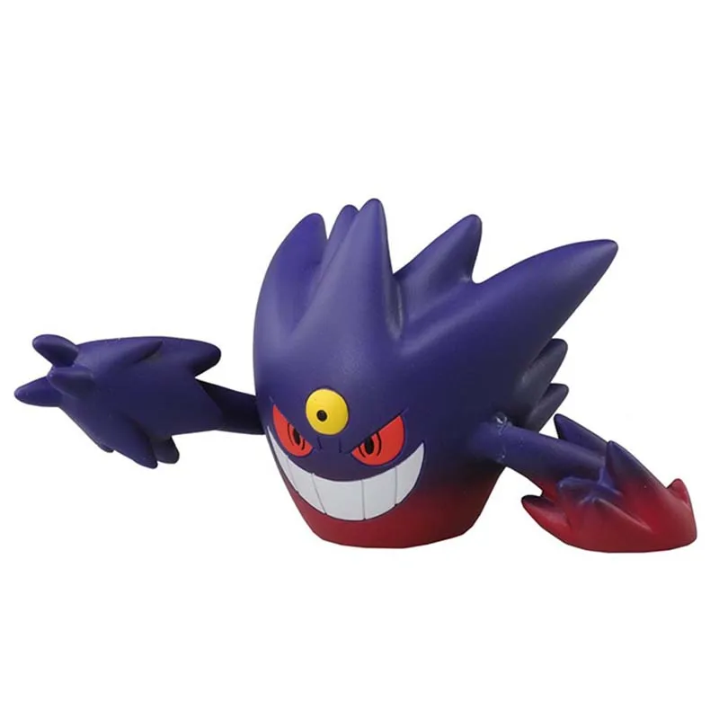 Takara Tomy Покемон Аниме Хо-о некрозма ивельтал генгар туртонатор Zygarde фигурка игрушки мультфильм Покемон фигурка кукла подарок - Цвет: Фиолетовый