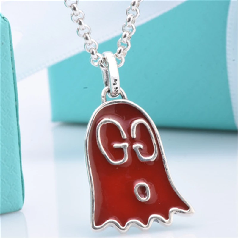 

100% sterling silver necklace, vintage 925 jewelry, tiger pattern charm original round pendant, send a friend holiday gift