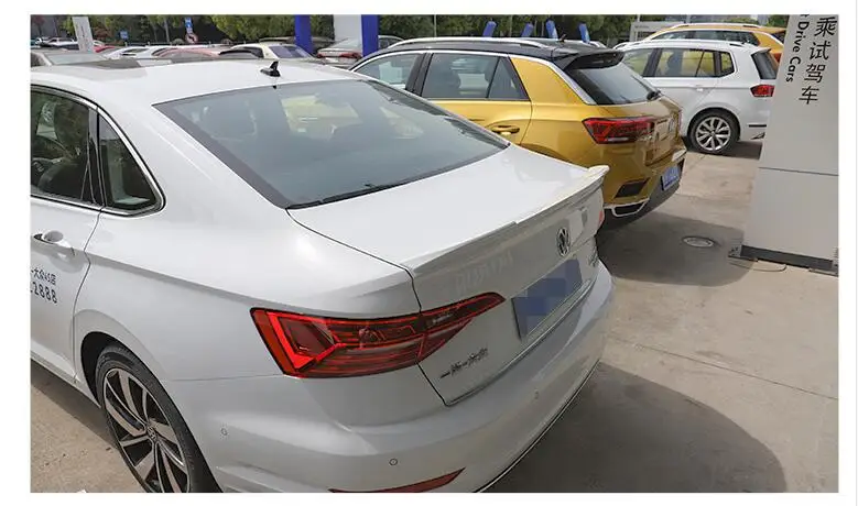 Задний спойлер jetta 2019-2020 из АБС-пластика для автомобильного заднего крыла