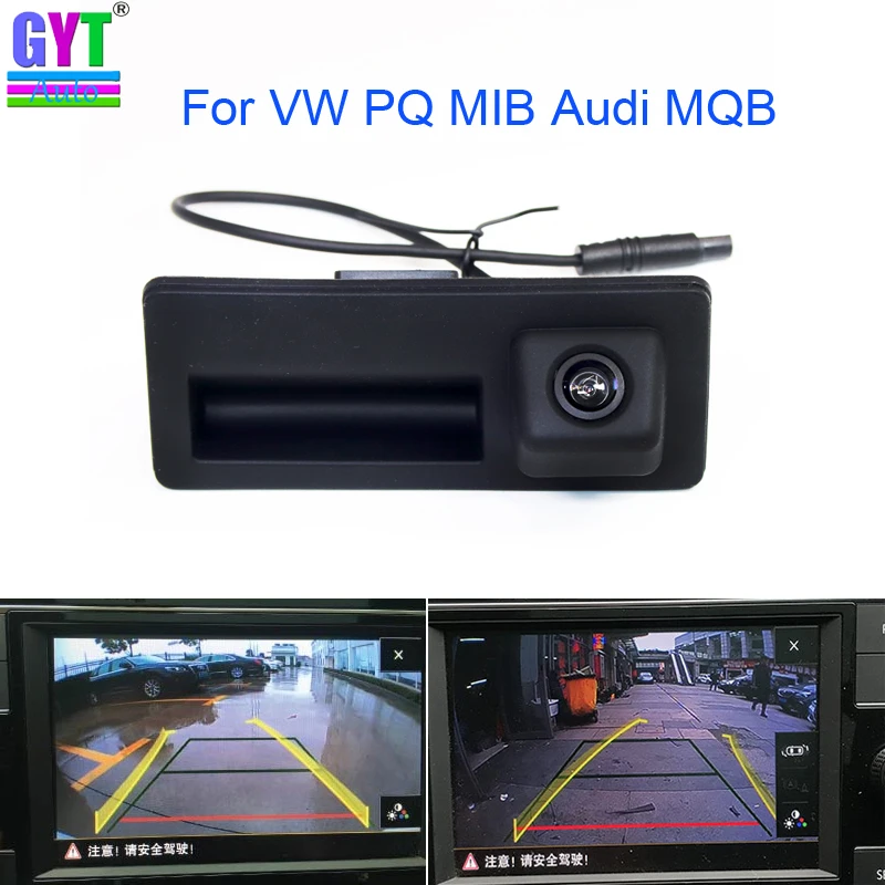 Оригинальная камера заднего вида для Audi VW MQB PQ MIB рулевое колесо с динамической