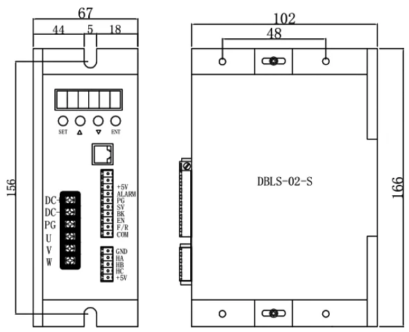

Brushless Driver Board Controller 24v 300w 48v 500w brushless dc motor controller with hall sensor bldc controller
