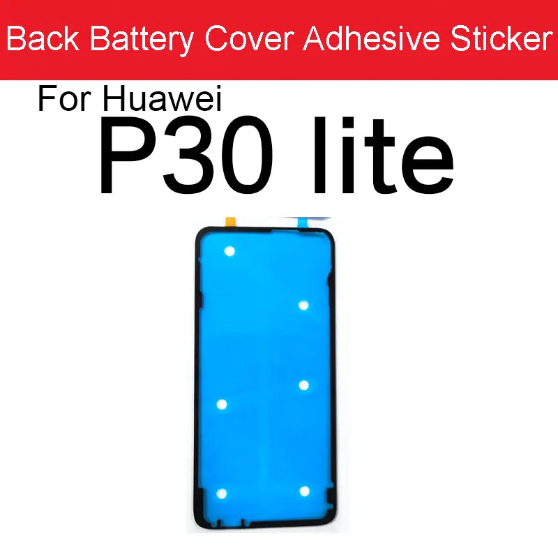 Клейкая лента для задней крышки батарейного отсека Huawei P8 P9 P10 P20 P30 P40 Pro Lite 2017 2 шт. -