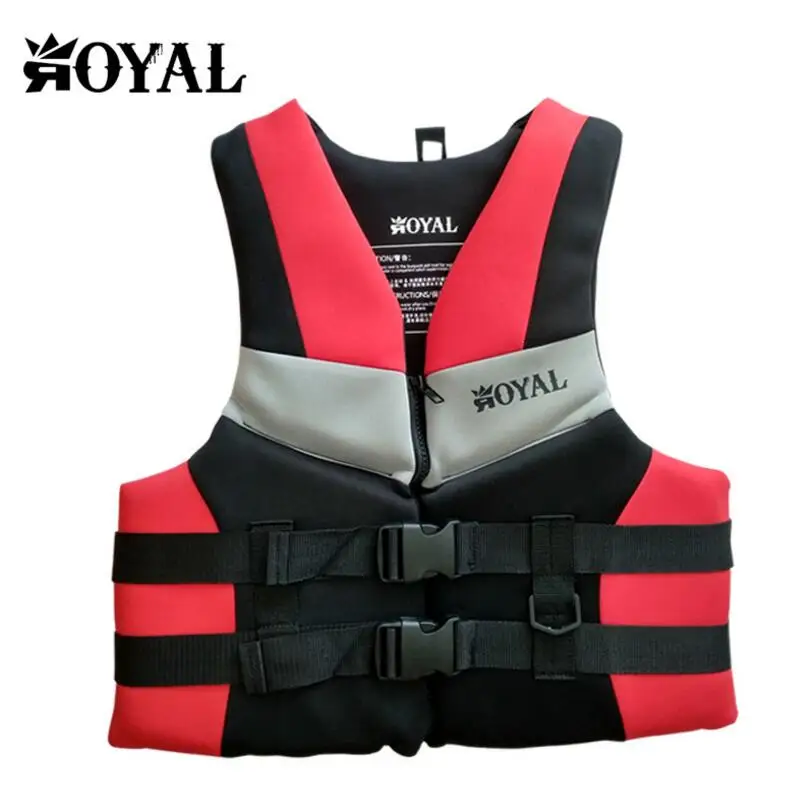 Спасательный жилет для взрослых спасательный серфинга EPE красный с защитой от УФ