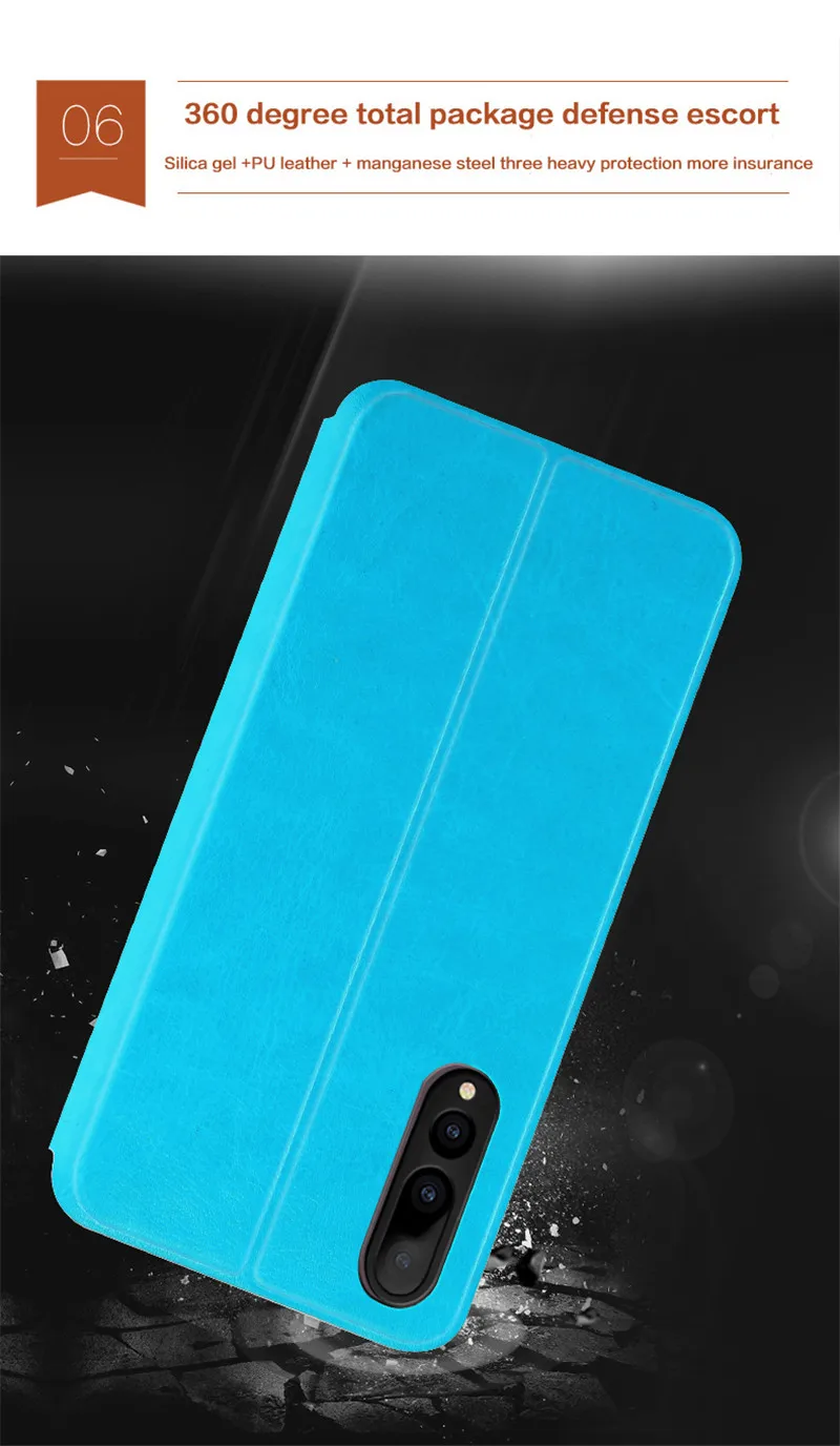 Чехол MOFI для huawei P30 P20 Pro Чехол для Honor play Флип из искусственной кожи чехол тонкий силиконовый чехол для huawei Honor v20 9 8X10 Чехол