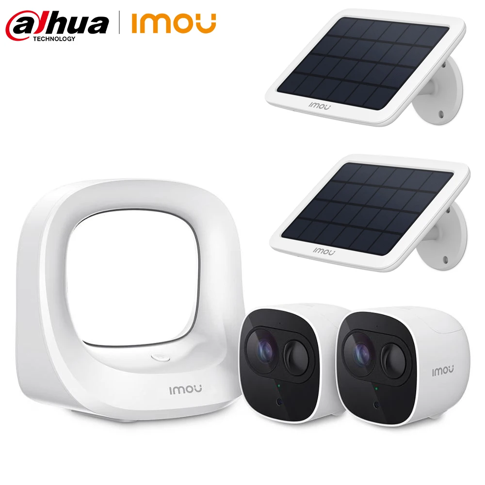 Dahua imou Wifi перезаряжаемая камера наборы 1080P наружная водонепроницаемая PIR