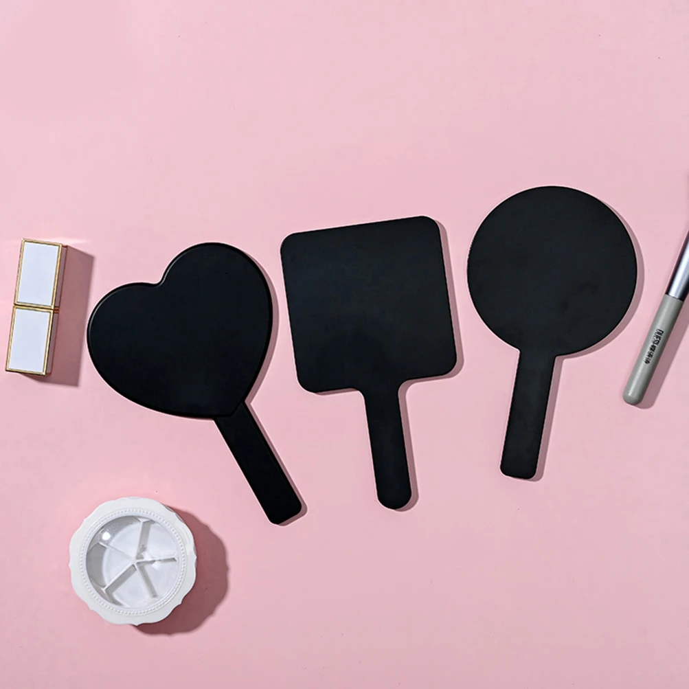 

Variety of Single-sided Small Portable Mini Mirrors with Handles Private Label Gifts