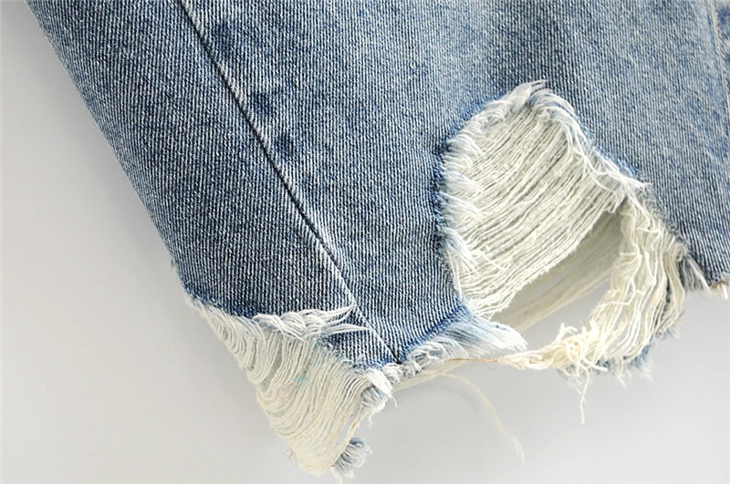 Женская джинсовая юбка OMIKRON Повседневная Джинсовая на пуговицах с разрезом