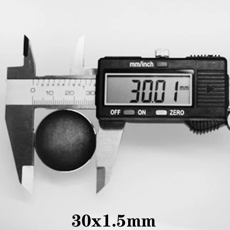 

Магнит Неодимовый круглый, 30x100 мм, мощный, 2 ~ 1,5 шт., 30x1,5 мм, 30x1,5 мм, 30x1,5 мм