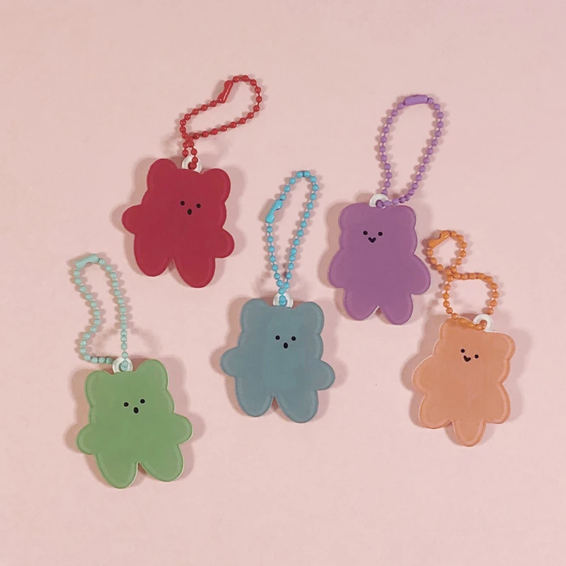 Ins Детский милый мультяшный медведь брелок подарок для женщин девушек сумка