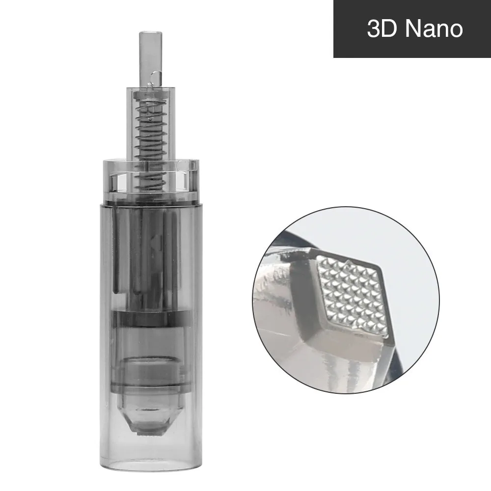 50 шт. Dr. Ручка иглы пряжки картридж иглы Наконечники 9 pin/12 pin/36 pin/Nano для электрической Микро прокатки кожный штамп терапии