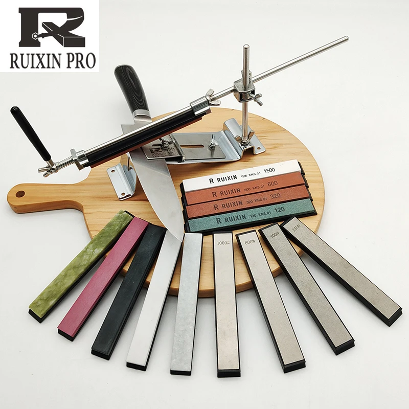 Профессиональная точилка для ножей ruixin pro стальная инструмент заточки кухонные