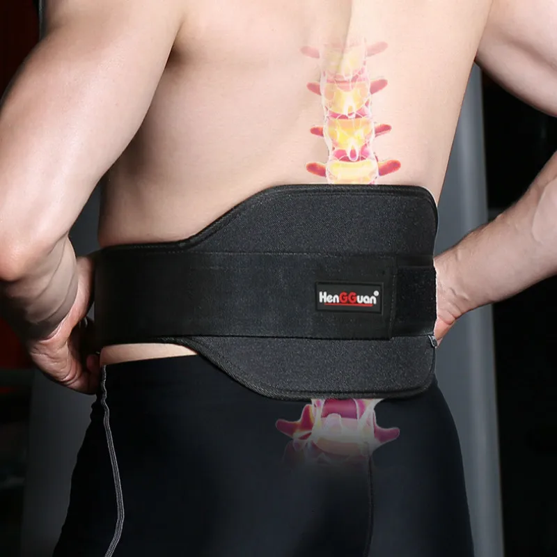 Пояс для фитнеса и тяжелой атлетики пояс поддержки талии штанга гантели