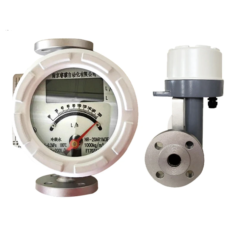 

Metal tube float flowmeter 4-20mA metal tube rotor flowmeter anticorrosive gas liquid flowmeter