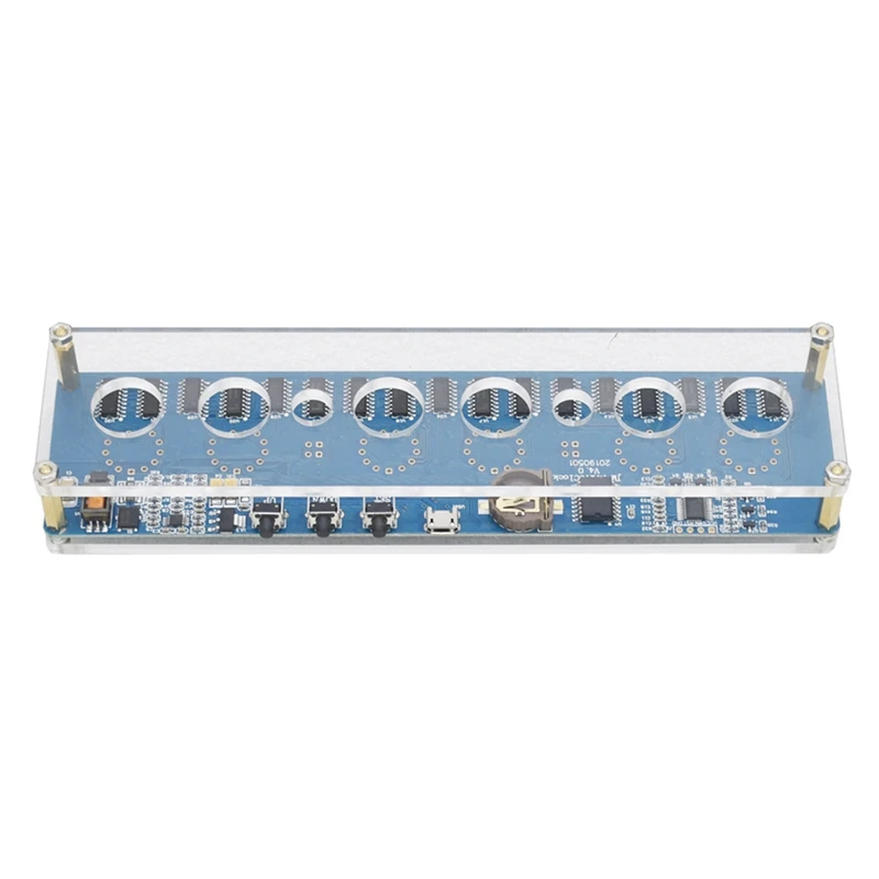 

DC 12V 1A IN14 Nixie Tube Digital LED Clock Gift Circuit Board with Case