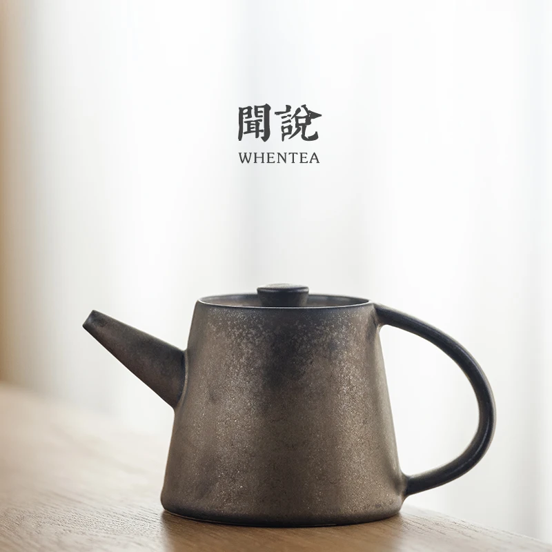 

Керамика фильтр чайник ручка кухни китайский фарфор ситечко для заварочного чайника Китайский тетера Керамика Ретро чайники глины EA60CH