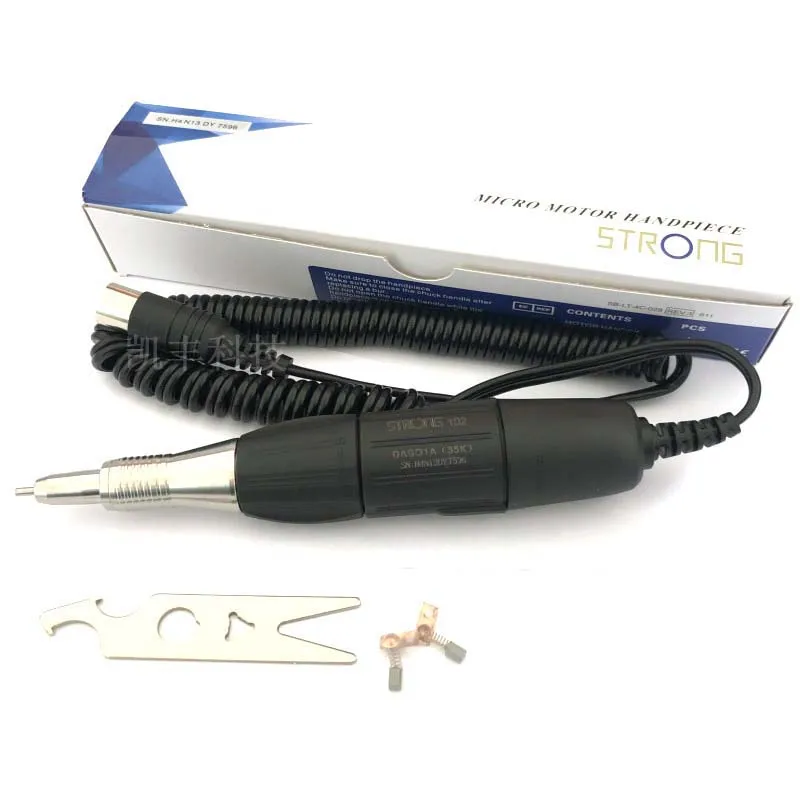 Стоматологическая лаборатория STRONG 102 Электрический микромотор наконечник для