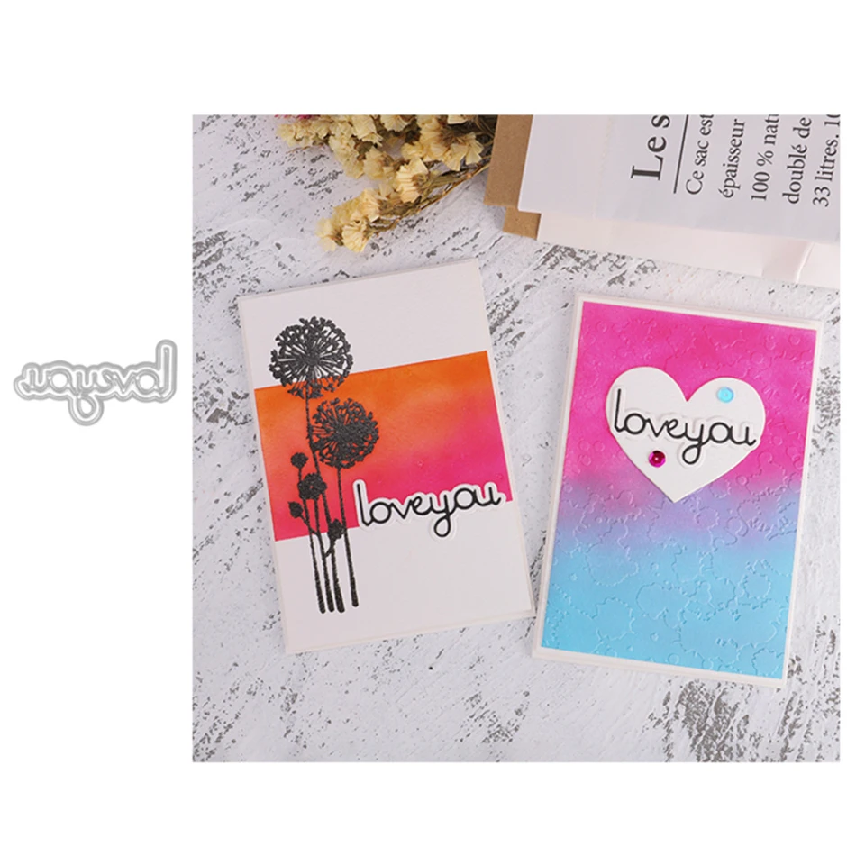 Английский алфавит металлические Вырубные штампы вырубные формы для украшения