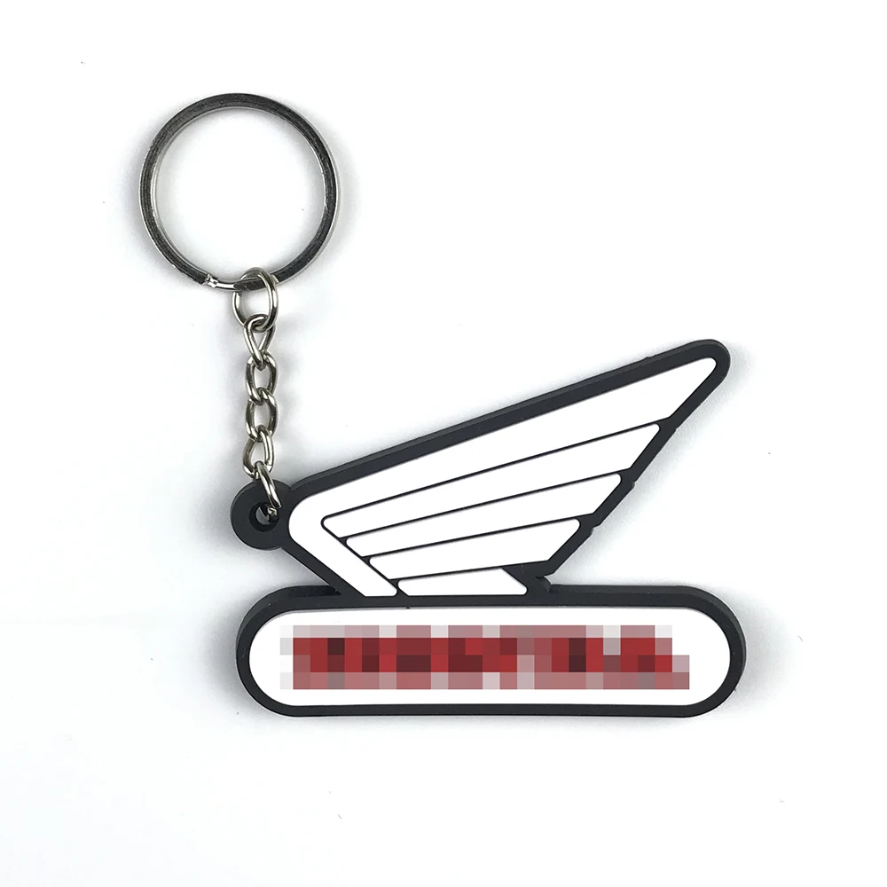 3D Motorcycle Accessories Motorcycle KeyChain Rubber Motorcycle Key Chain For DUCATI Honda Kawasaki Harley Suzuki Yamaha model