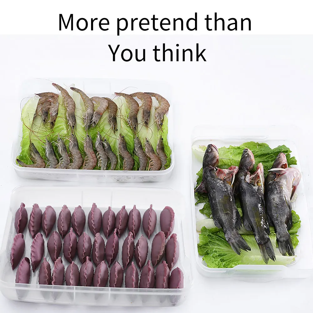 Ящик для хранения холодильника органайзер кухонных принадлежностей свежая