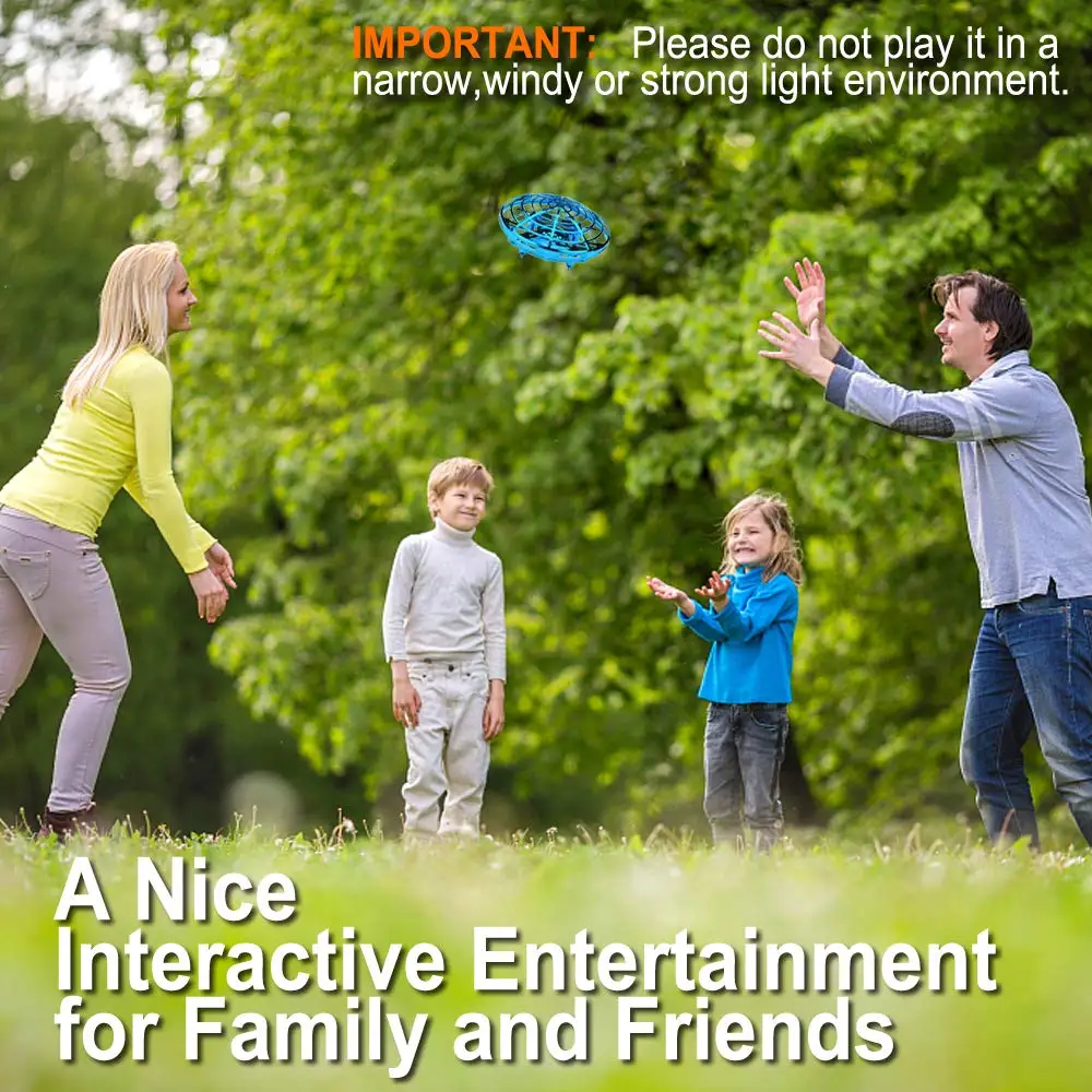 Шар НЛО летающий вертолет игрушки анти столкновение магический летательный