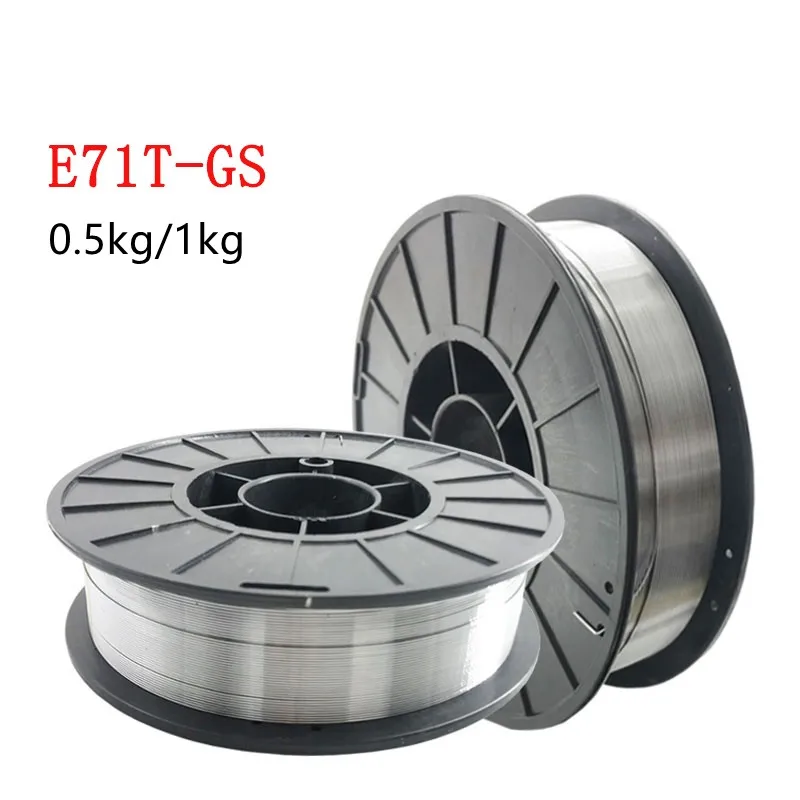 Проволока сварочная, 0,5 кг/1 кг, E71T-GS, 0,8, 1,0 мм/1,2 мм - изображение