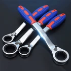 Гаечный ключ с храповым механизмом, быстрое двустороннее энергосберегающее оборудование для ремонта автомобилей