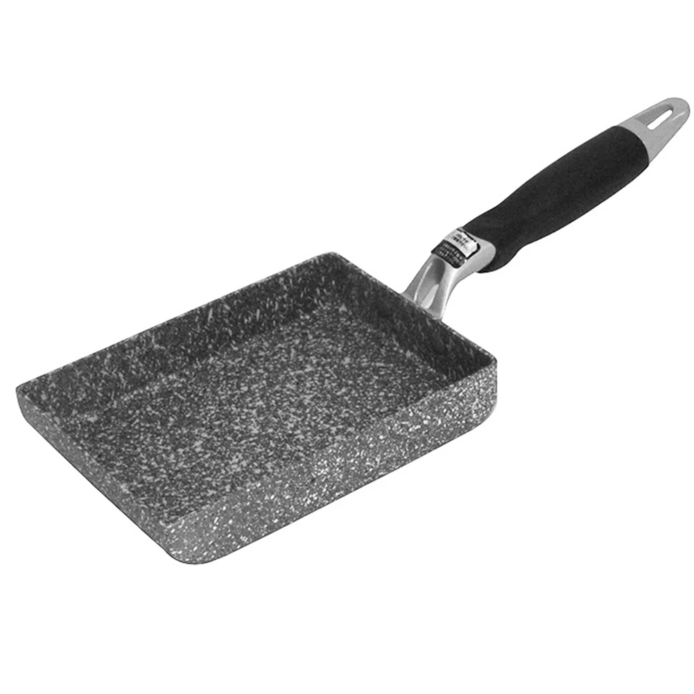 

Japanese Style Omelette Home Breakfast Aluminum Alloy Frying Pan Kitchen Non-stick Maifanite Stone Small Cooking Tool