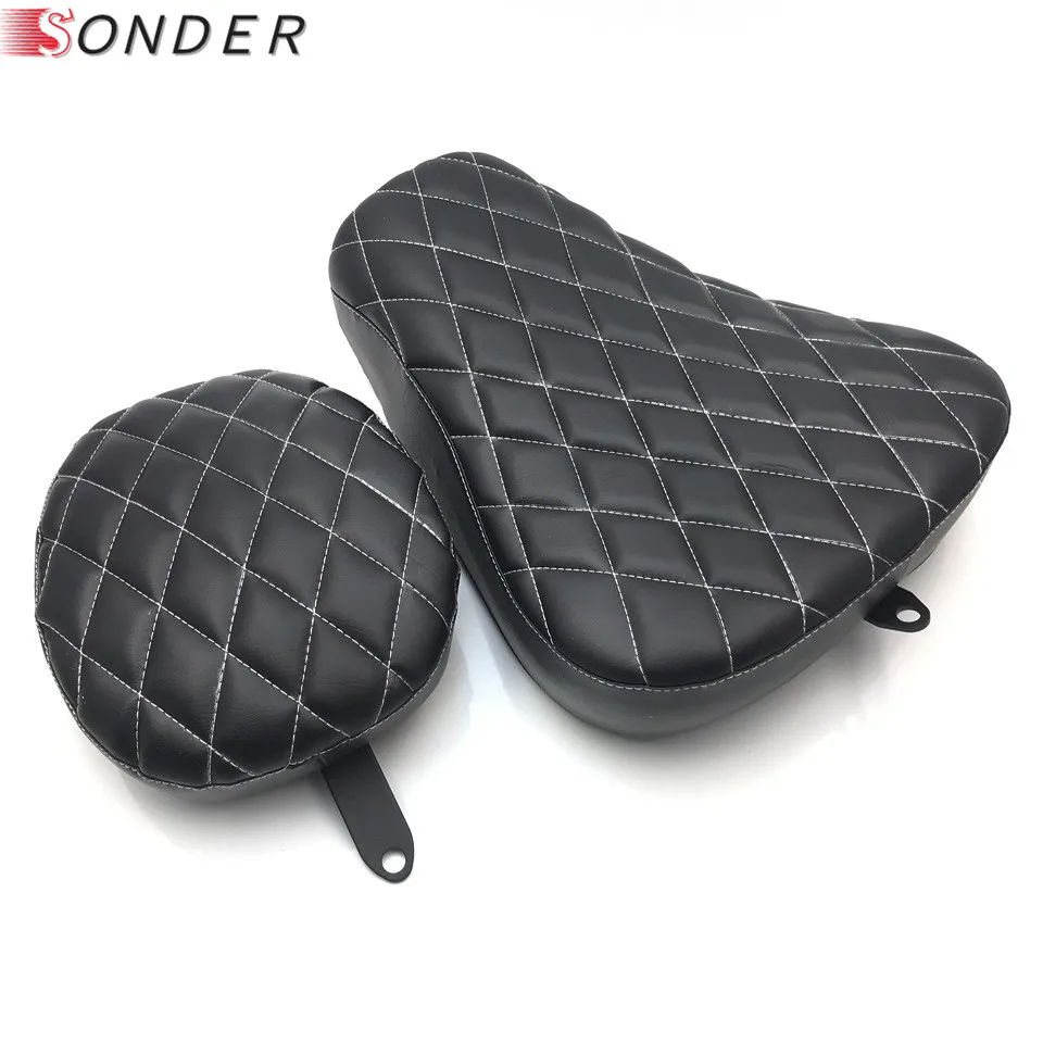 Кожаная подушка для водителя сиденья автомобиля Harley Sportster Forty Eight XL1200 XL883 XL 883 72 48 2004