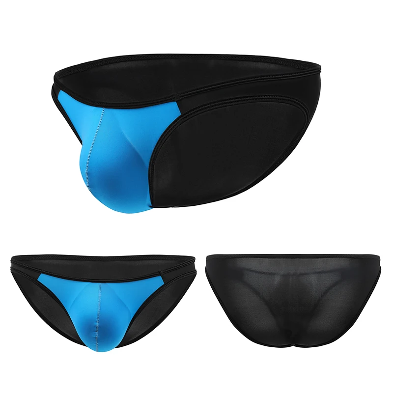 Модное нижнее белье мужские сексуальные трусы стринги с низкой талией U выпуклые