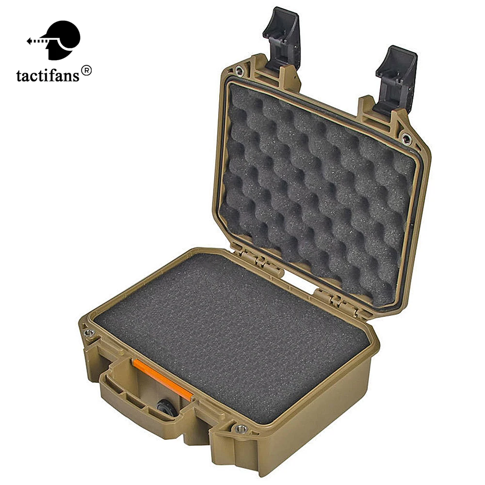 Airsoft Safety Hunting Gun Bag ABS Waterproof Shockproof Sealed Box Equipment Contain Foam Protective Shooting Tool Storage Case