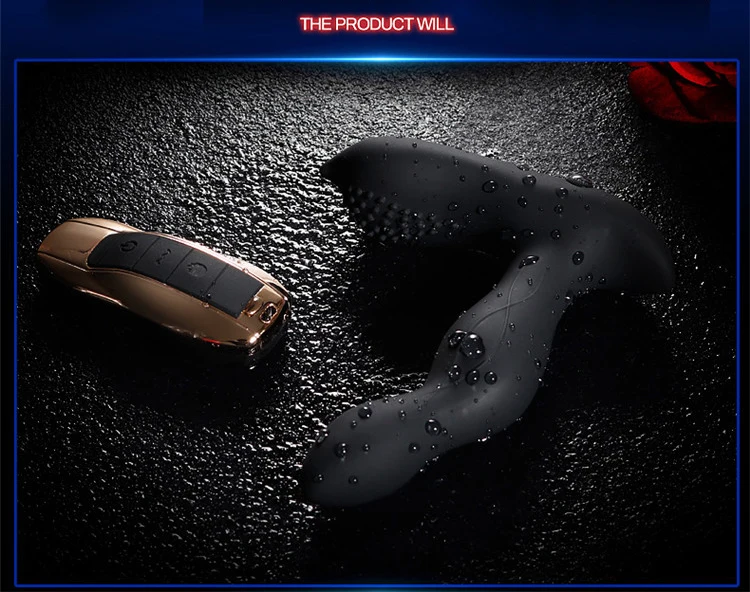 Вращающаяся Анальная пробка с радиоуправлением вибратор секс игрушки для мужчин