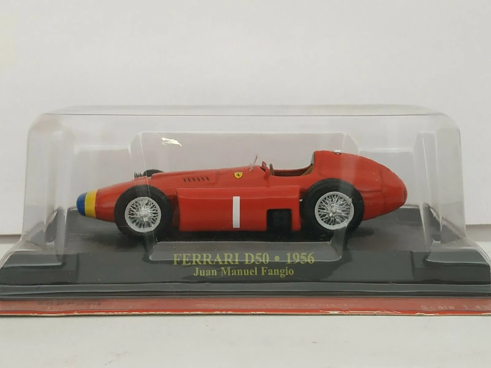 

IXO 1:43 FERRARI D50 1956 JUAN MANUEL FANGIO Collection of die-cast alloy car models